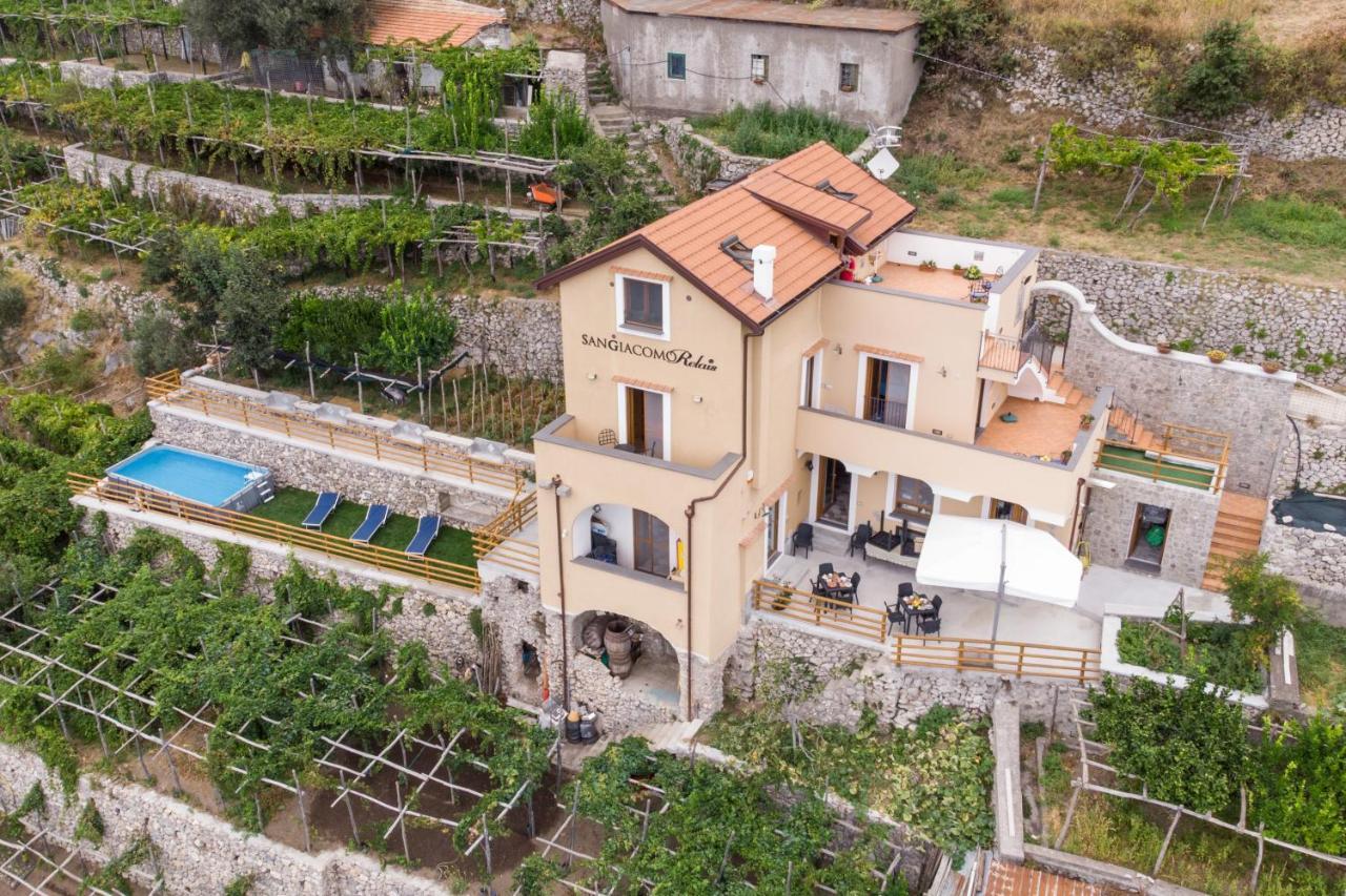 San Giacomo Relais Furore Bagian luar foto